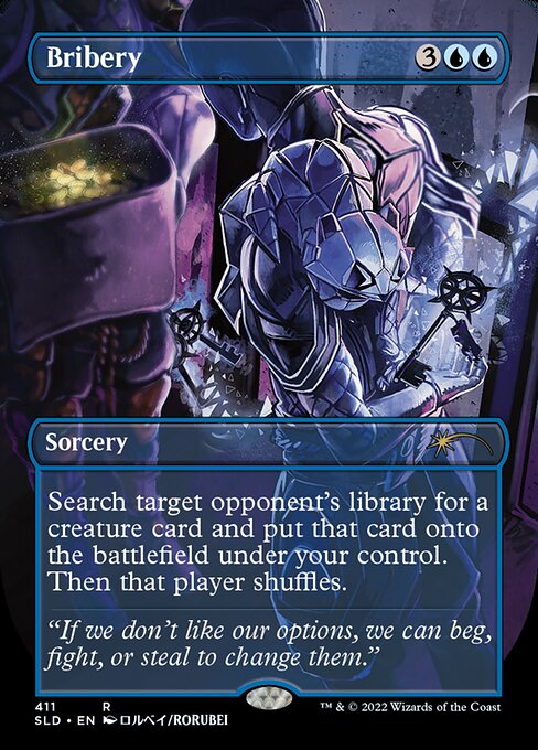 Bribery (411) [Secret Lair Drop] [Borderless]