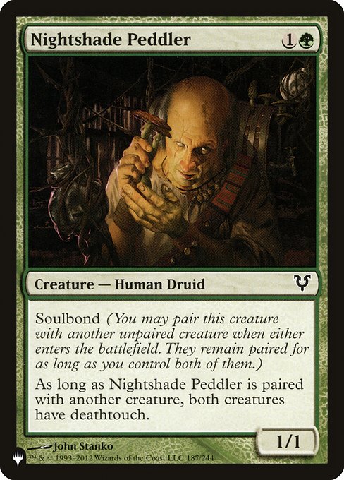 Nightshade Peddler (AVR-187) [The List]