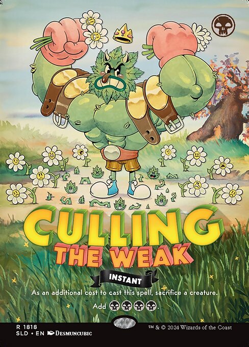 Culling the Weak (1818) [Secret Lair Drop]