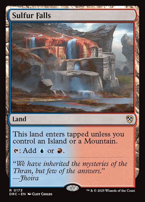 Sulfur Falls (173) [Aetherdrift Commander]
