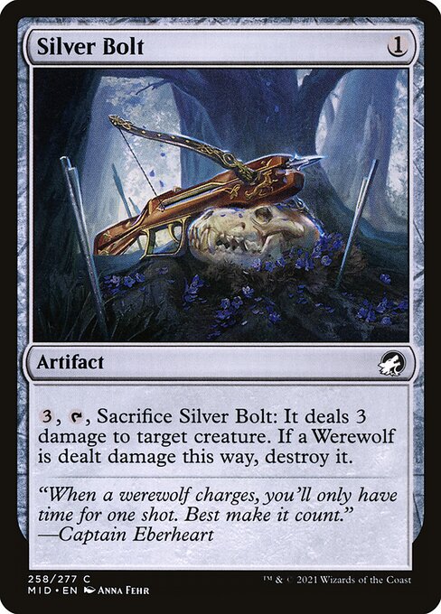 Silver Bolt (258) [Innistrad: Midnight Hunt]