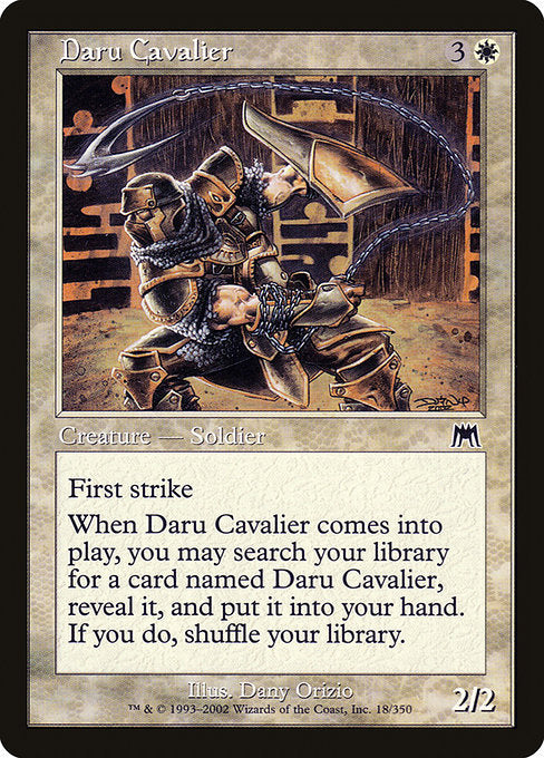 Daru Cavalier (18) [Onslaught]