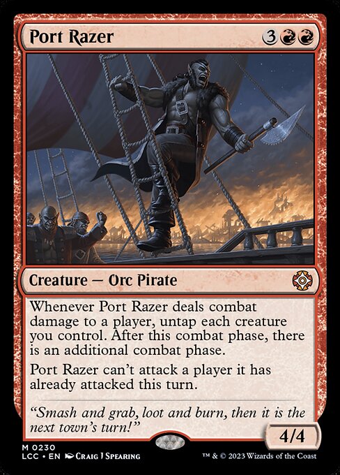 Port Razer (230) [The Lost Caverns of Ixalan Commander]