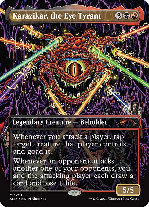 Karazikar, the Eye Tyrant (1791) [Secret Lair Drop]