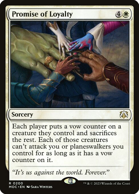 Promise of Loyalty (200) [March of the Machine Commander]