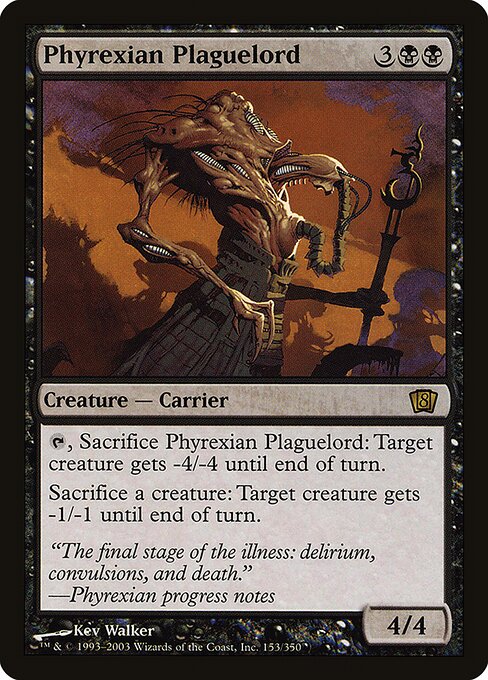 Phyrexian Plaguelord (153★) [Eighth Edition]