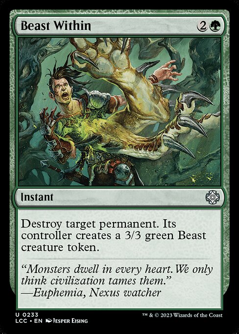 Beast Within (233) [The Lost Caverns of Ixalan Commander]