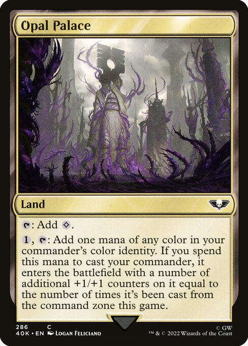 Opal Palace (286) [Warhammer 40,000 Commander]