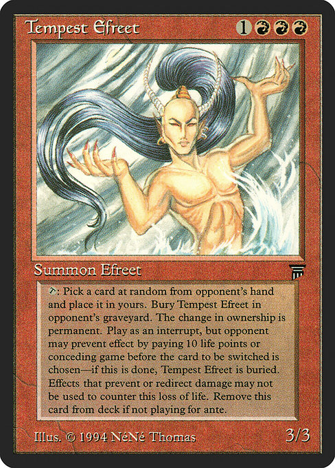 Tempest Efreet (166) [Legends]