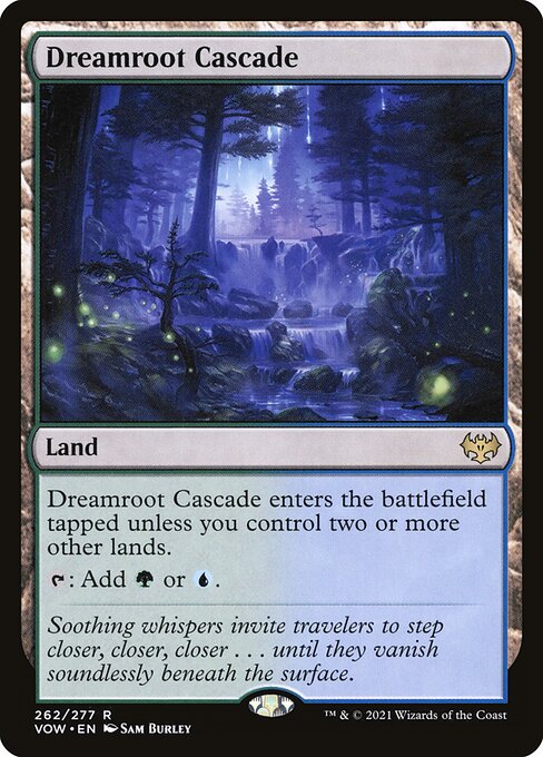 Dreamroot Cascade (262) [Innistrad: Crimson Vow]