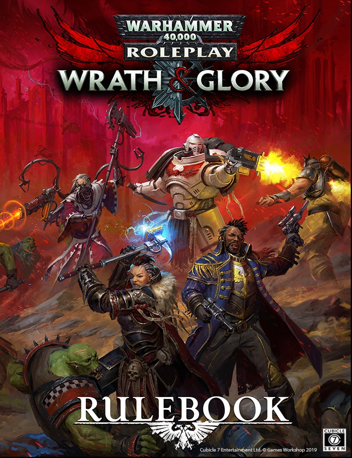 Warhammer 40K Wrath &amp; Glory RPG Core Rulebook Revised image 0