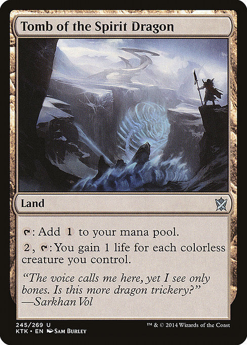 Tomb of the Spirit Dragon (245) [Khans of Tarkir]
