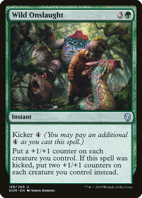 Wild Onslaught (188) [Dominaria]
