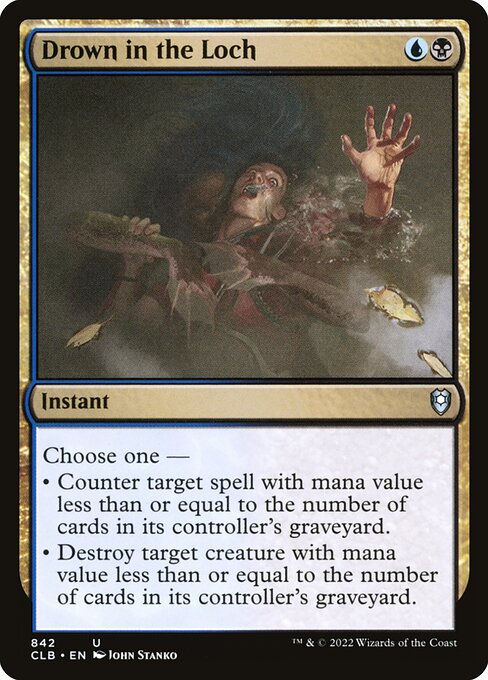 Drown in the Loch (842) [Commander Legends: Battle for Baldur's Gate]