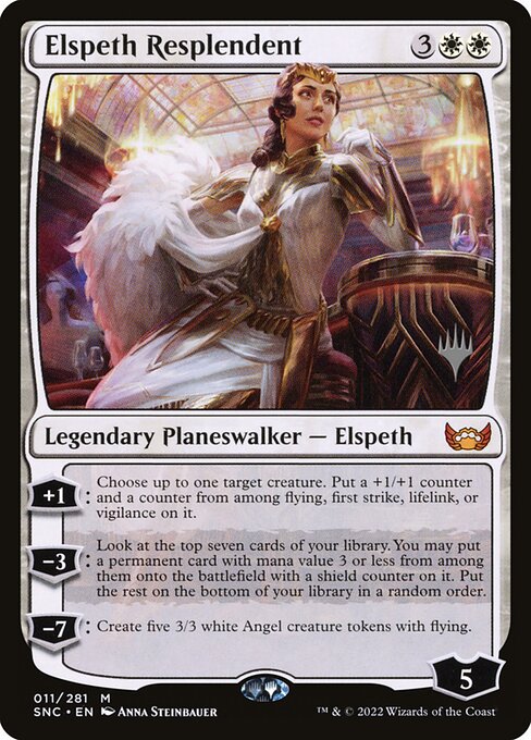 Elspeth Resplendent (11p) [Streets of New Capenna Promos]