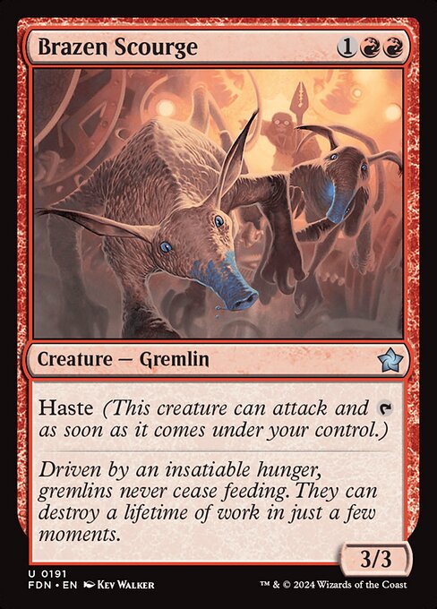 Brazen Scourge (191) [Foundations]