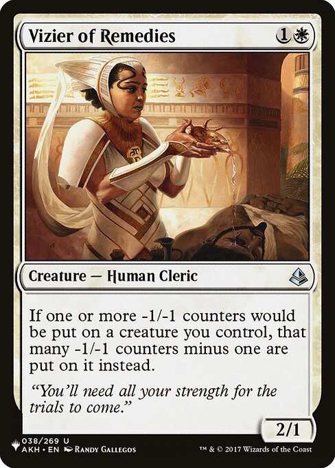 Vizier of Remedies (AKH-38) [The List]