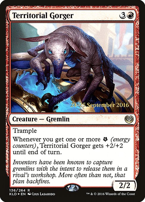 Territorial Gorger (136s) [Kaladesh Promos]