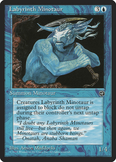 Labyrinth Minotaur (30a) [Homelands]