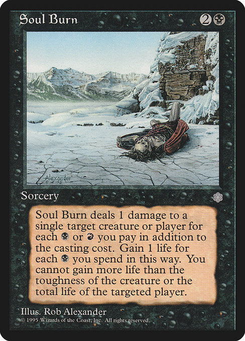 Soul Burn (161) [Ice Age]