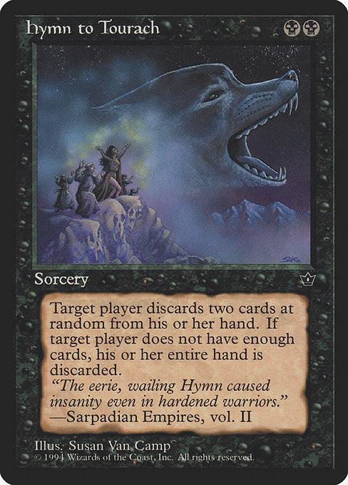 Hymn to Tourach (38a) [Fallen Empires]