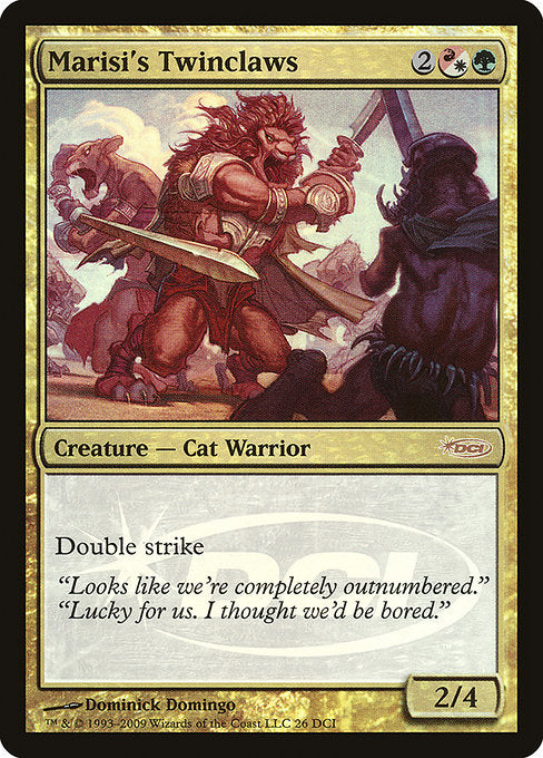 Marisi's Twinclaws (26) [DCI Promos]