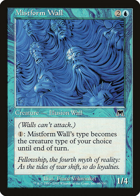 Mistform Wall (99) [Onslaught]
