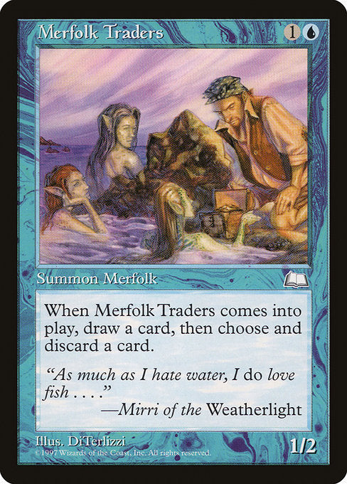 Merfolk Traders (43) [Weatherlight]