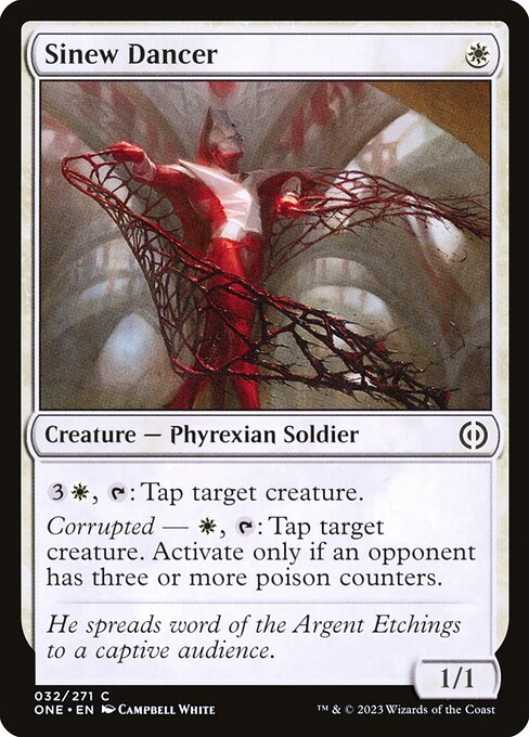 Sinew Dancer (32) [Phyrexia: All Will Be One]