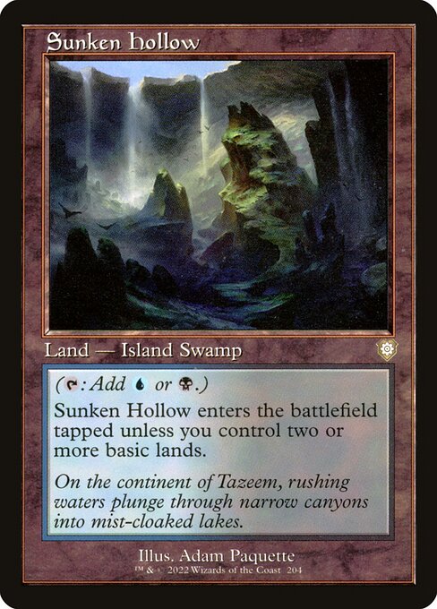 Sunken Hollow (204) [The Brothers' War Commander]