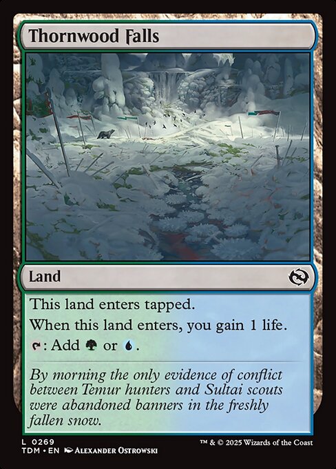 Thornwood Falls (269) [Tarkir: Dragonstorm]