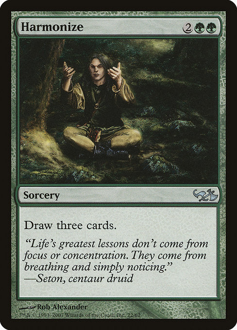 Harmonize (22) [Duel Decks: Elves vs. Goblins]