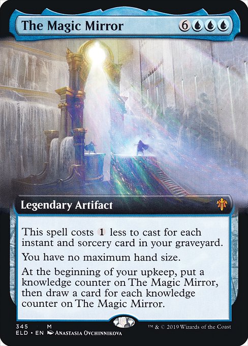 The Magic Mirror (345) [Throne of Eldraine] [Extended Art]