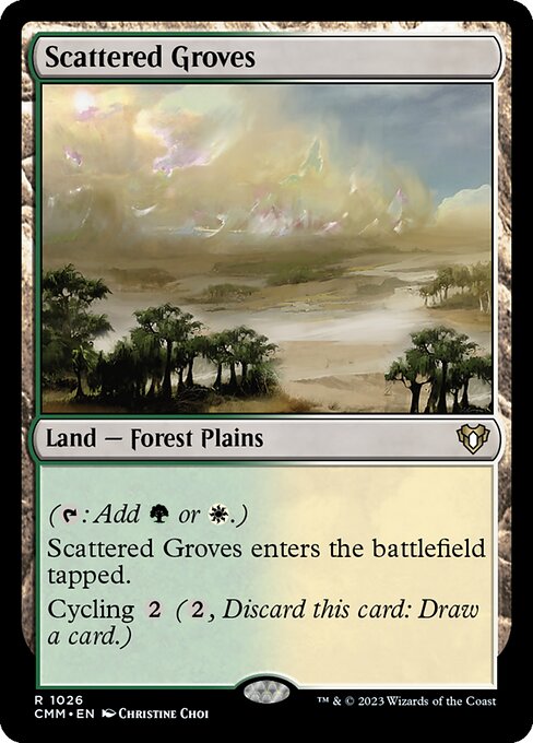 Scattered Groves (1026) [Commander Masters]