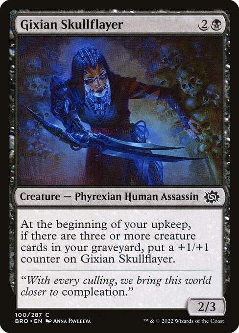 Gixian Skullflayer (100) [The Brothers' War]