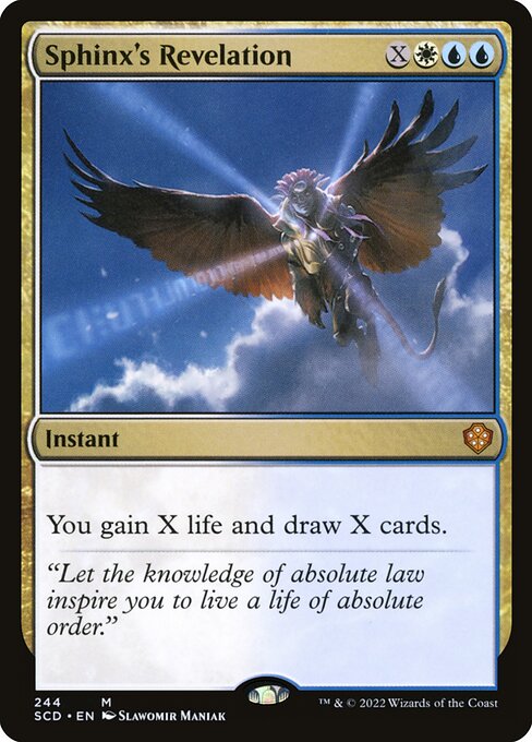 Sphinx's Revelation (244) [Starter Commander Decks]