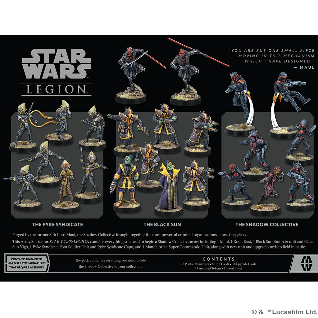 Star Wars Legion: Shadow Collective Starter Set image 5