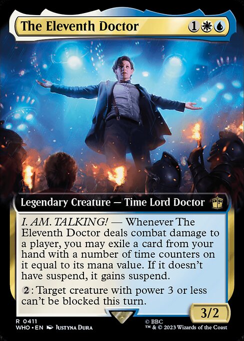 The Eleventh Doctor (411) [Doctor Who] [Extended Art]