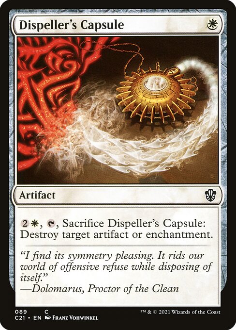 Dispeller's Capsule (89) [Commander 2021]