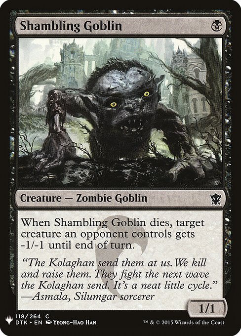 Shambling Goblin (DTK-118) [The List]