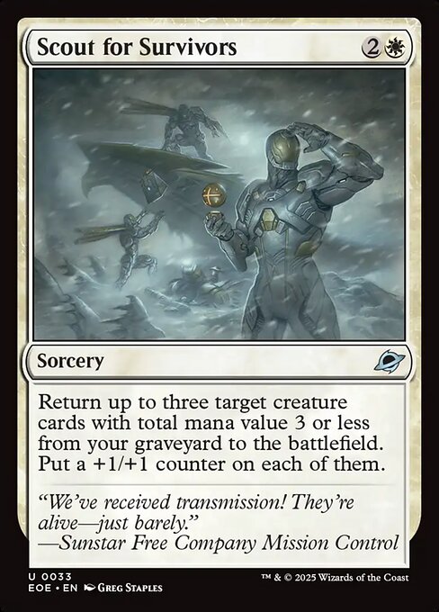 Scout for Survivors (33) [Edge of Eternities]