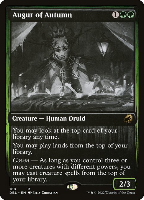 Augur of Autumn (168) [Innistrad: Double Feature]