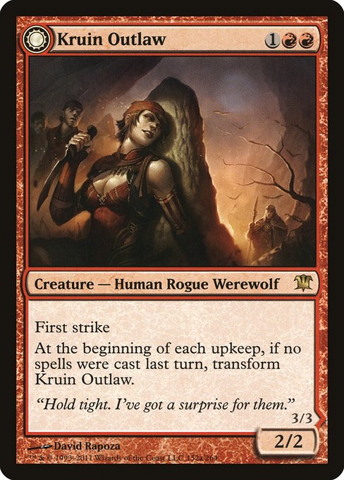 Kruin Outlaw // Terror of Kruin Pass (152) [Innistrad]