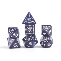 Sirius Dice D&amp;D Adventure Dice Set Rogue: Purple image 0