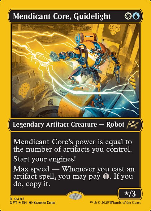 Mendicant Core, Guidelight (First-Place Foil) (485) [Aetherdrift]