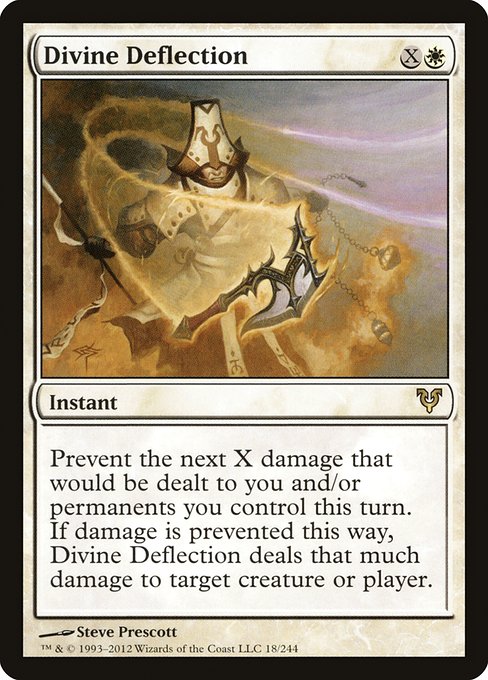 Divine Deflection (18) [Avacyn Restored]