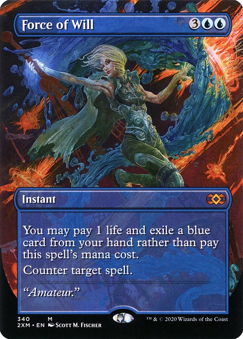 Force of Will (340) [Double Masters] [Borderless]