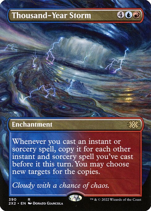 Thousand-Year Storm (390) [Double Masters 2022] [Borderless]
