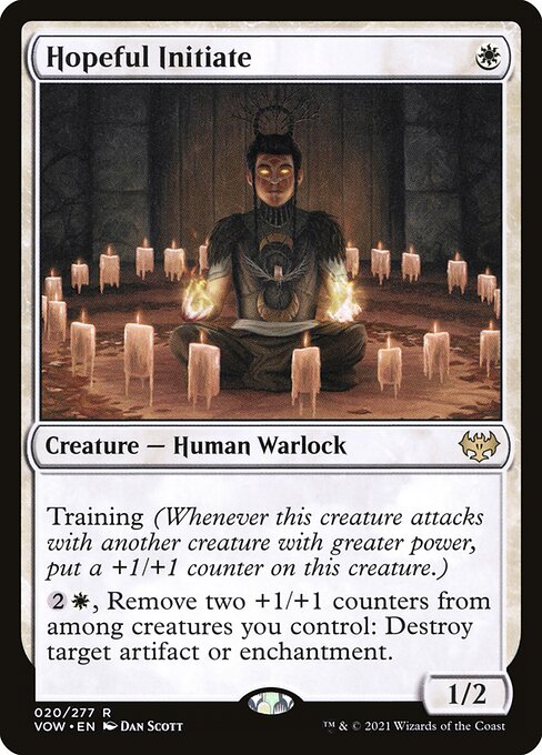 Hopeful Initiate (20) [Innistrad: Crimson Vow]