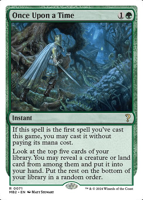Once Upon a Time (71) [Mystery Booster 2]